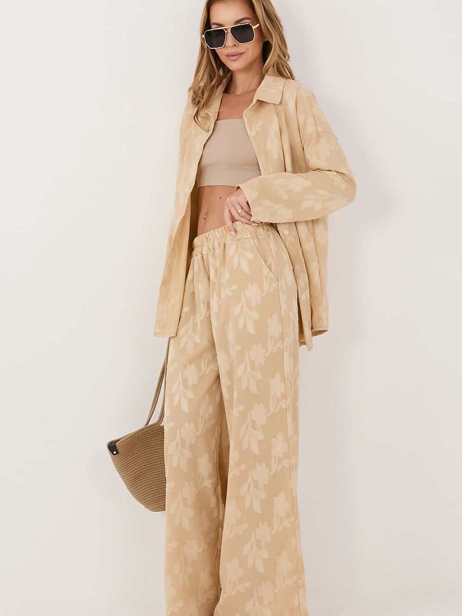 Textured trousers from Rue Paris