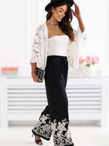 Viscose trousers