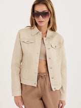 Denim coat
