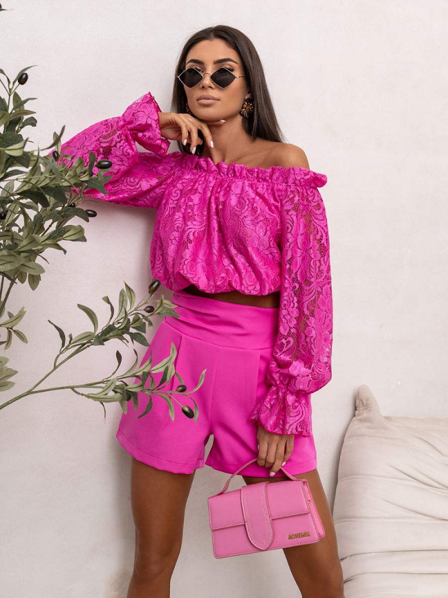 Lace blouse from LaBalancia
