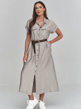 Fitted dress from Makadamia
