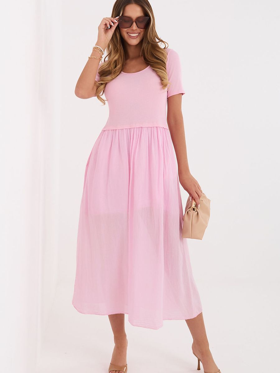 Ribbed dress from Italy Moda