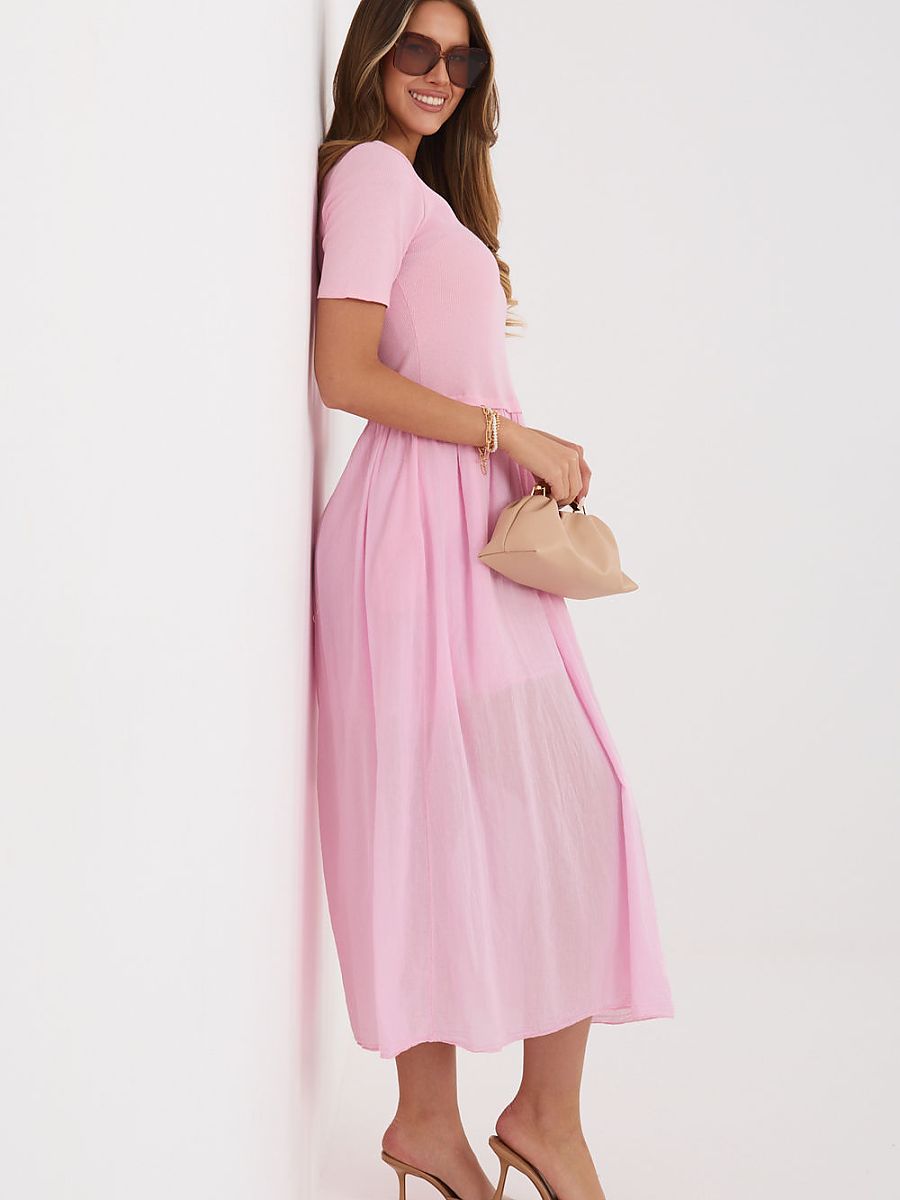 Ribbed dress from Italy Moda