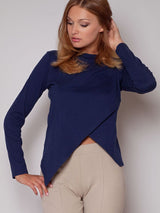 Asymmetrical blouse