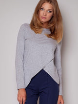 Asymmetrical blouse