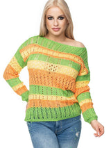 Openwork jumper