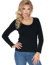 Ribbed blouse