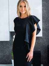 Fitted evening dress