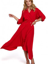 Asymmetrical dress from Makover
