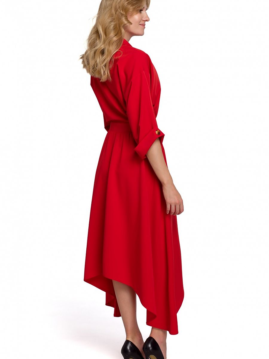 Asymmetrical dress from Makover