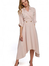 Asymmetrical dress from Makover