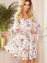 Chiffon dress from Numoco