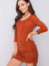 Pleated dress from Och Bella