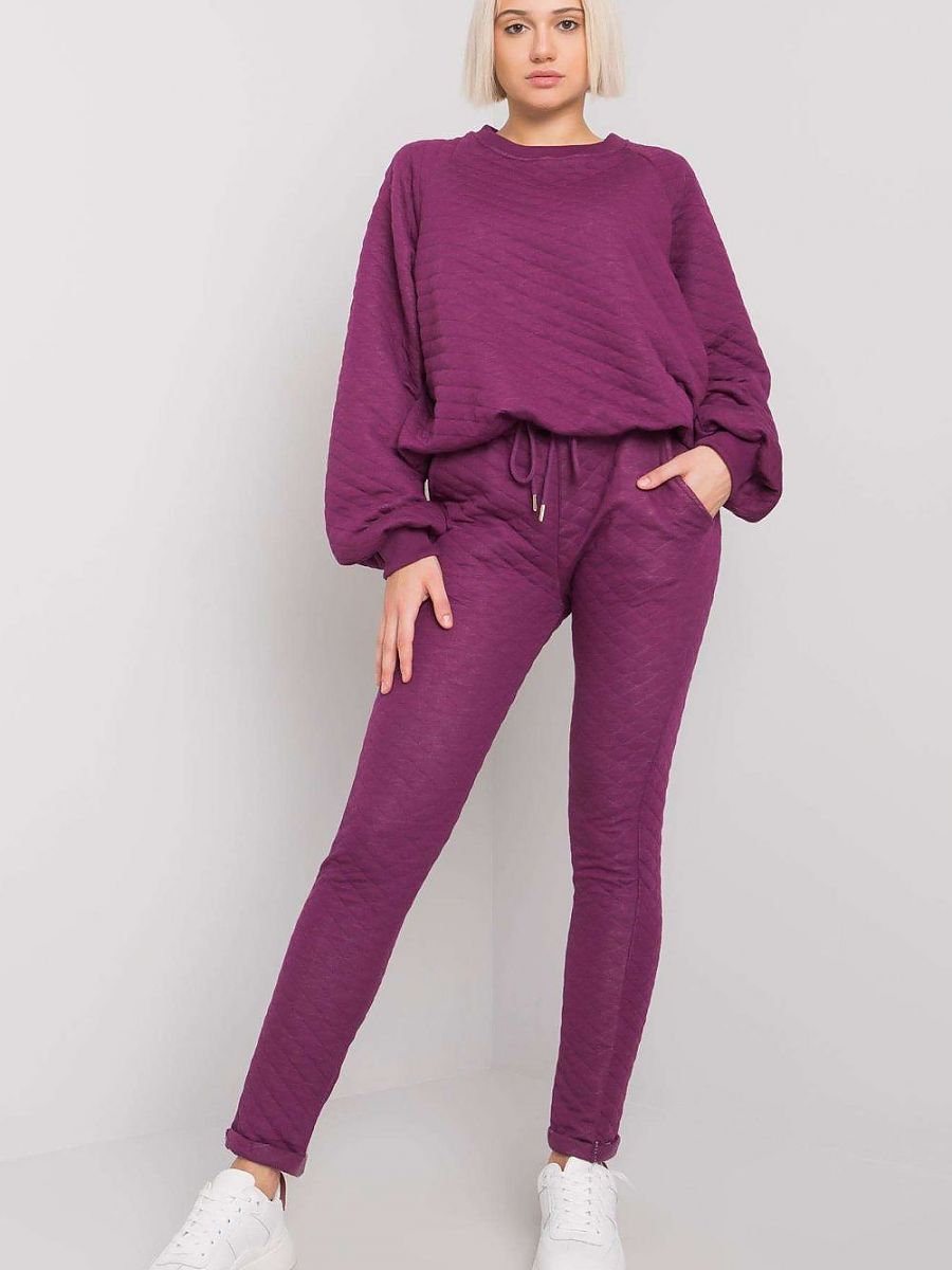 Quilted trousers