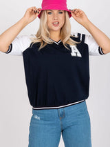 Ribbed blouse