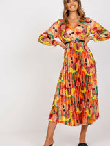 Pleated dress from Italy Moda