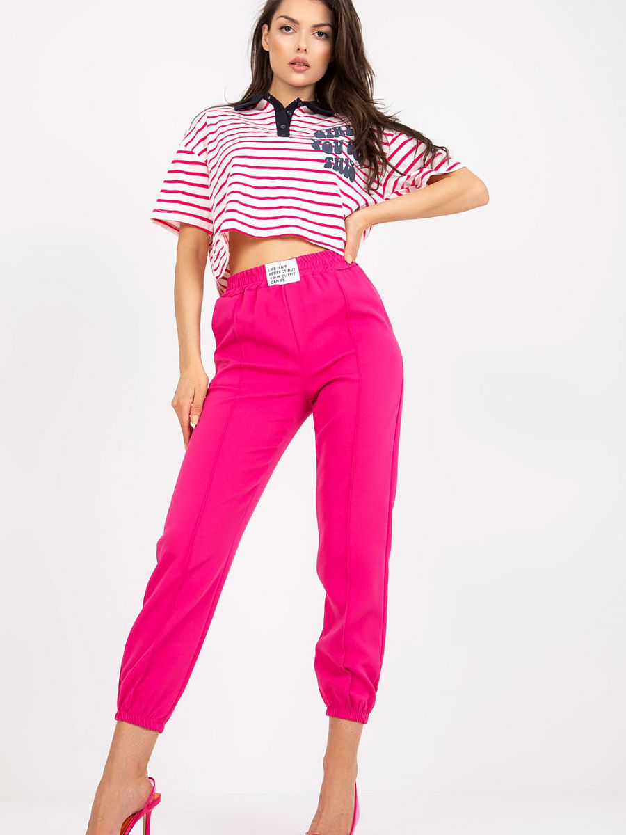 Elastic trousers from Italy Moda