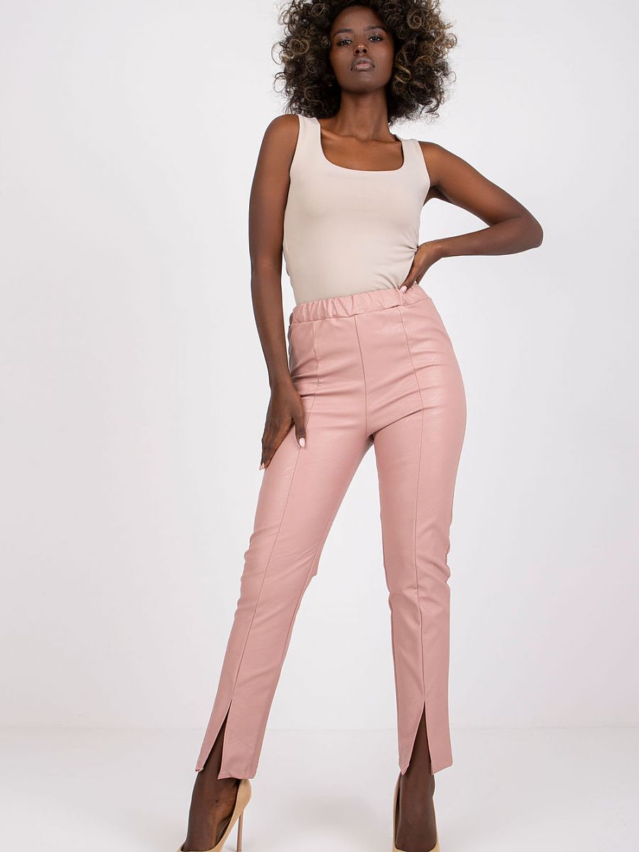 Leather trousers from Italy Moda