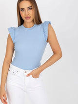 Ruffled blouse