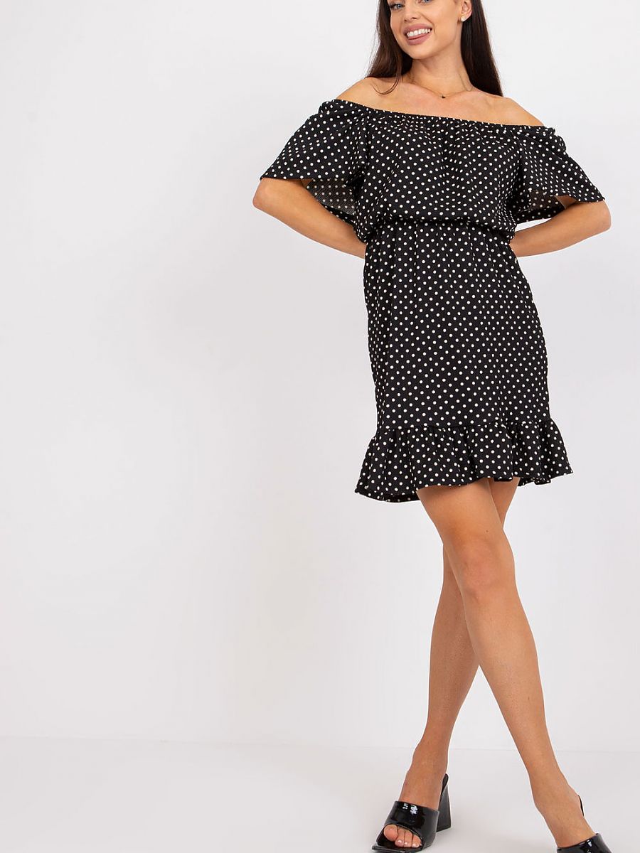 Ruffled dress from Rue Paris