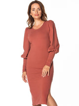Knitted dress from Tessita