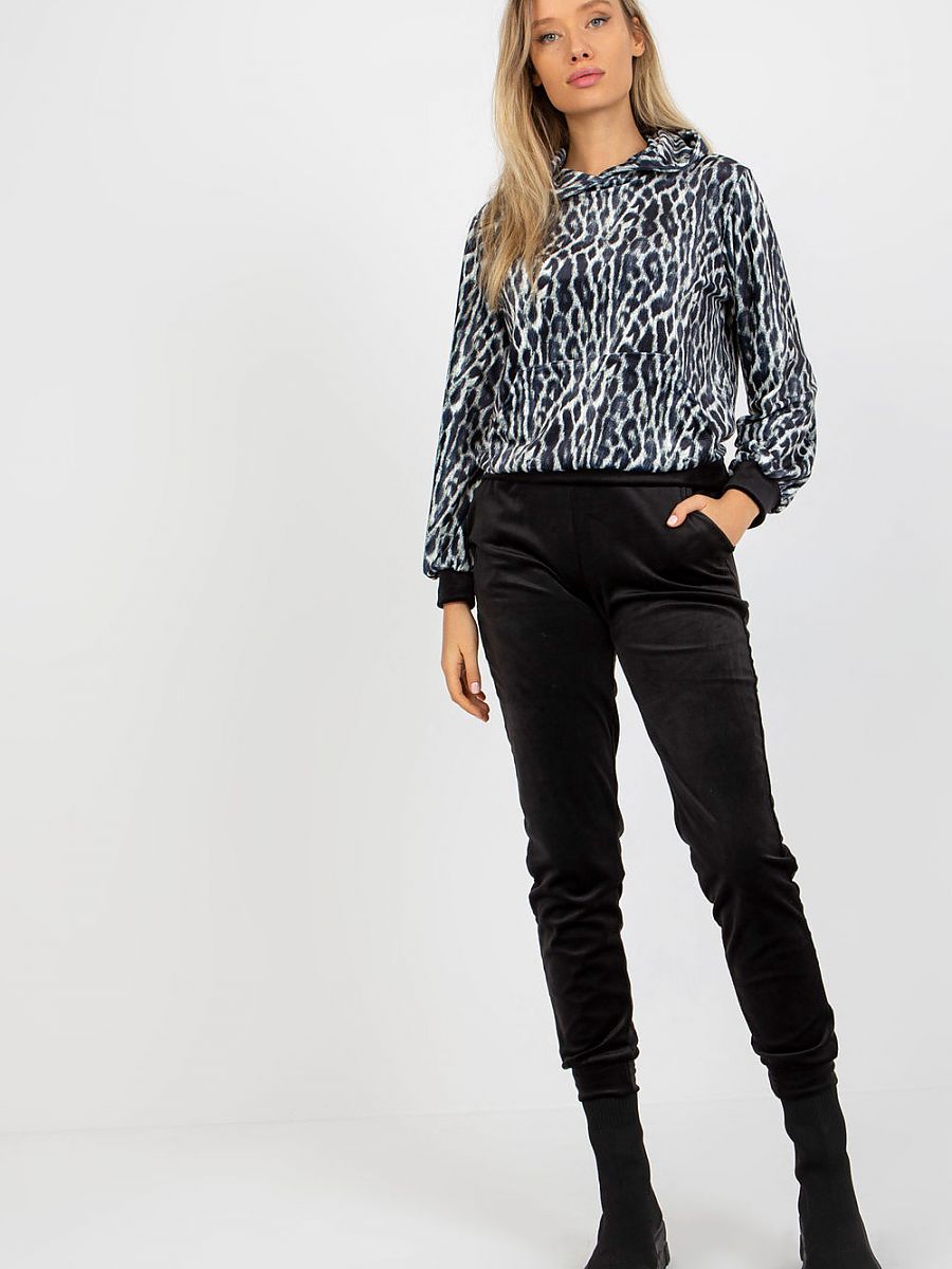 Velour trousers