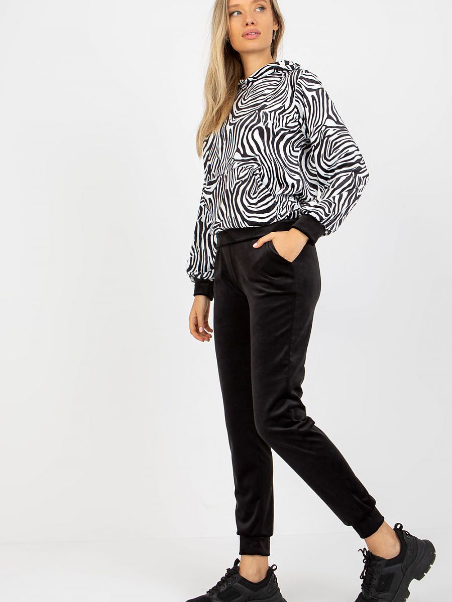 Velour trousers