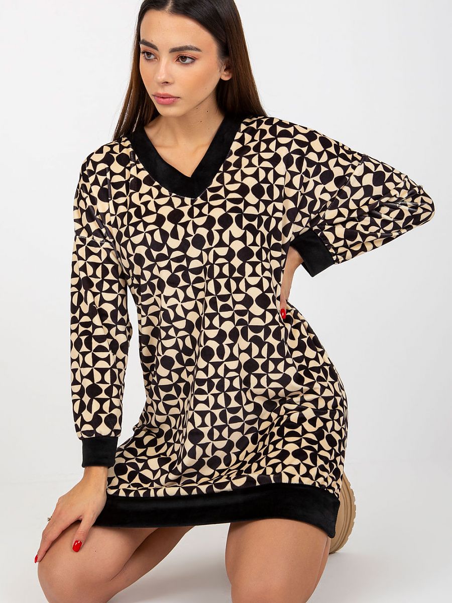 Velour dress