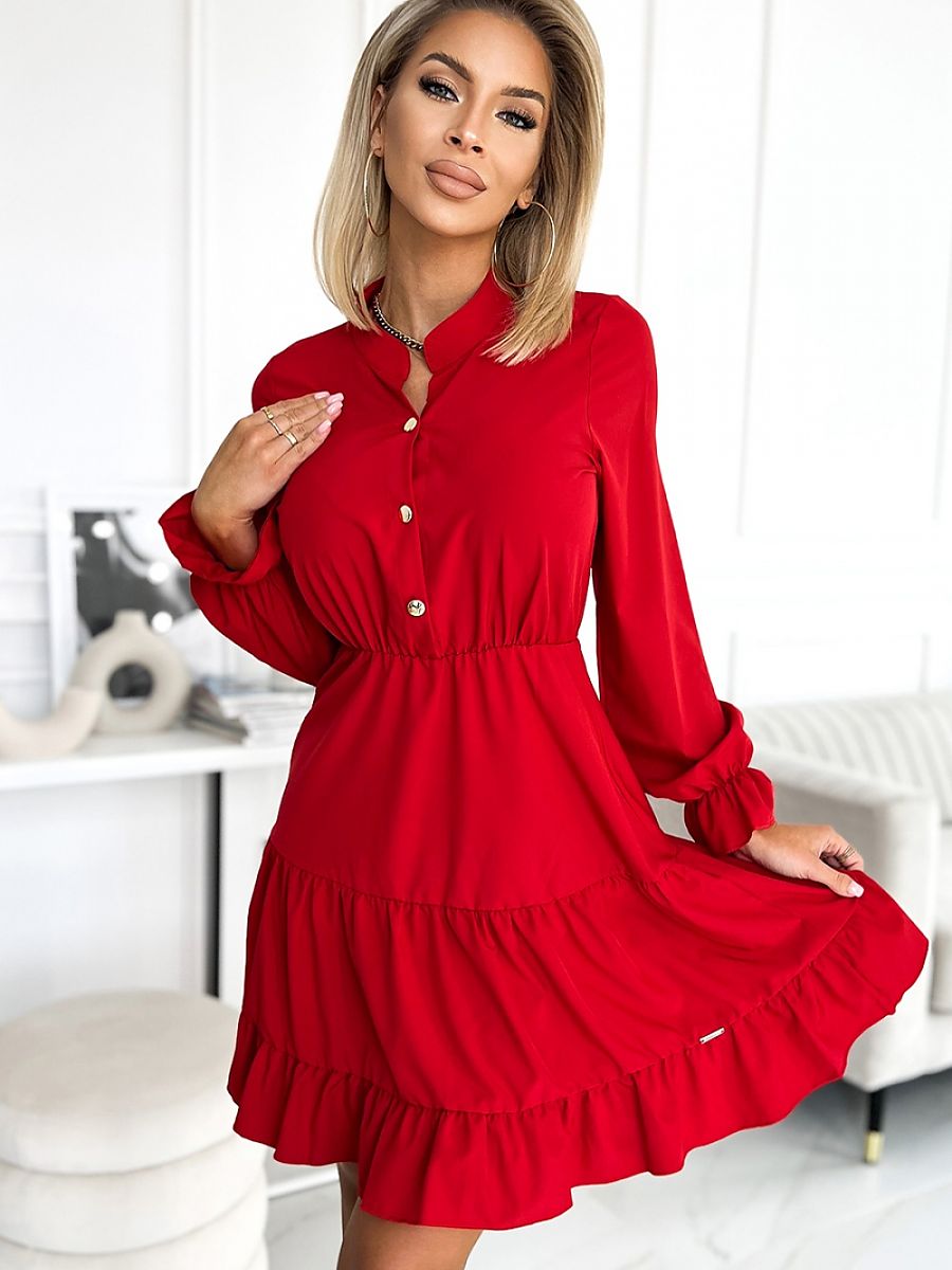 Frill dress from Numoco