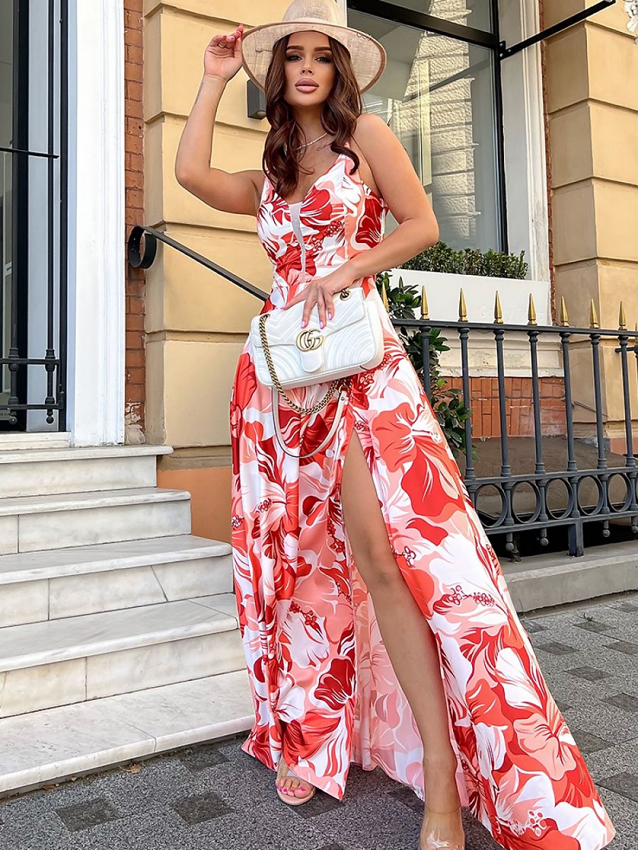 Satin dress from Bicotone
