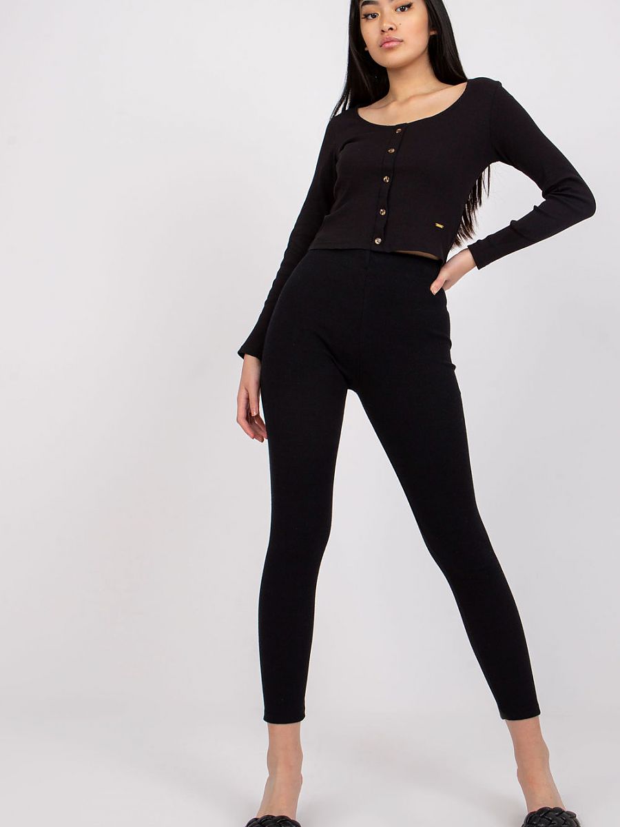 Ribbed leggings from Rue Paris