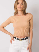 Ribbed blouse from Calben
