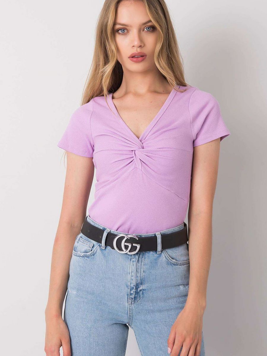 Ribbed blouse from Calben