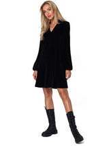 Velour dress from Moe