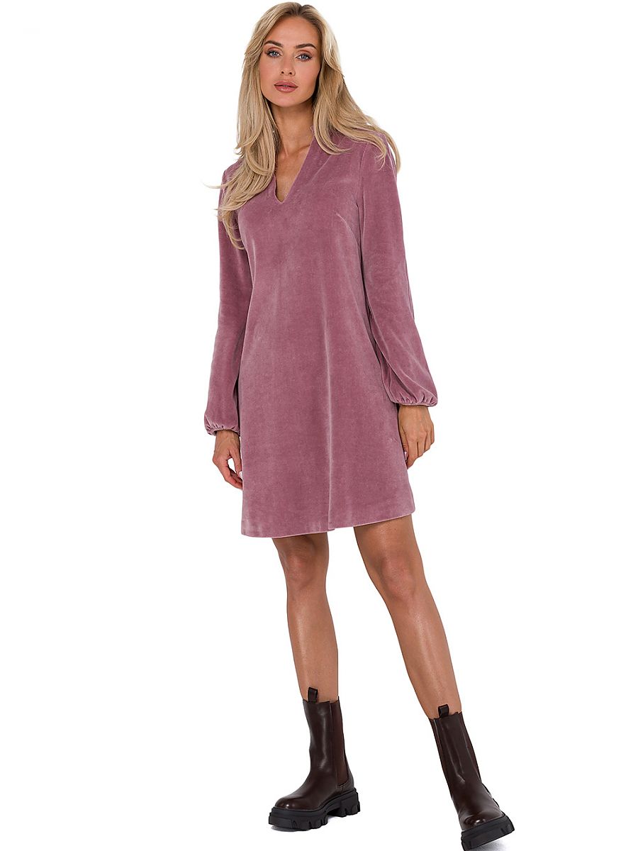 Velour dress from Moe