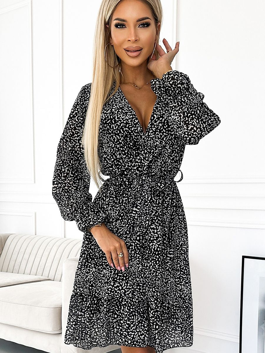Chiffon dress from Numoco