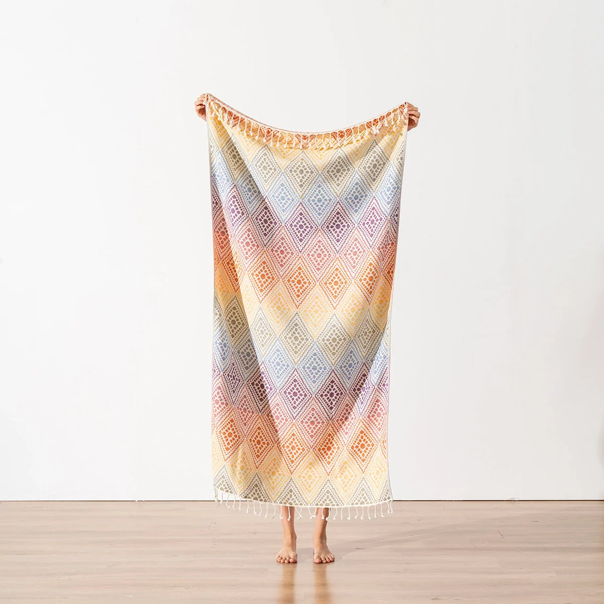 Flerfärgad strandhandduk - Carnival