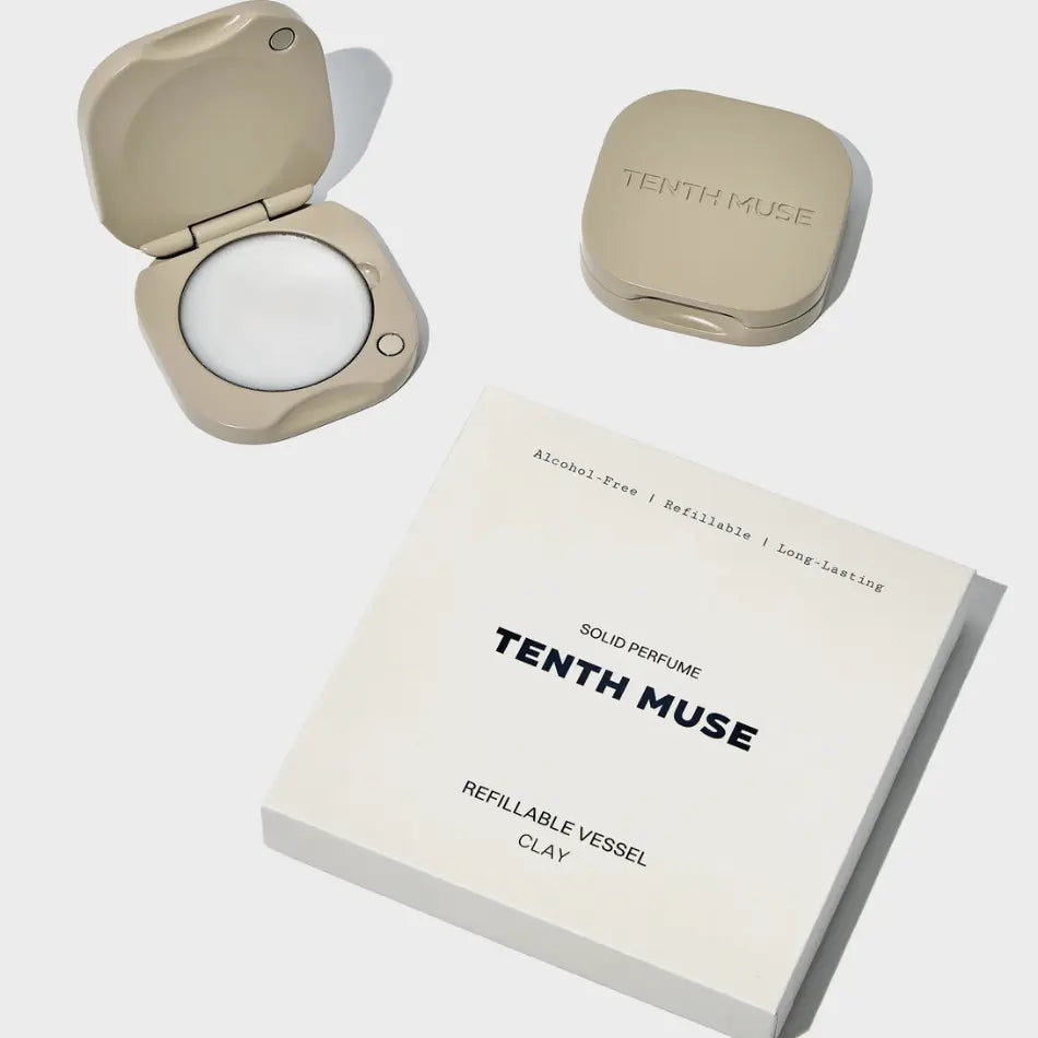 Solid parfym set - Beige etui